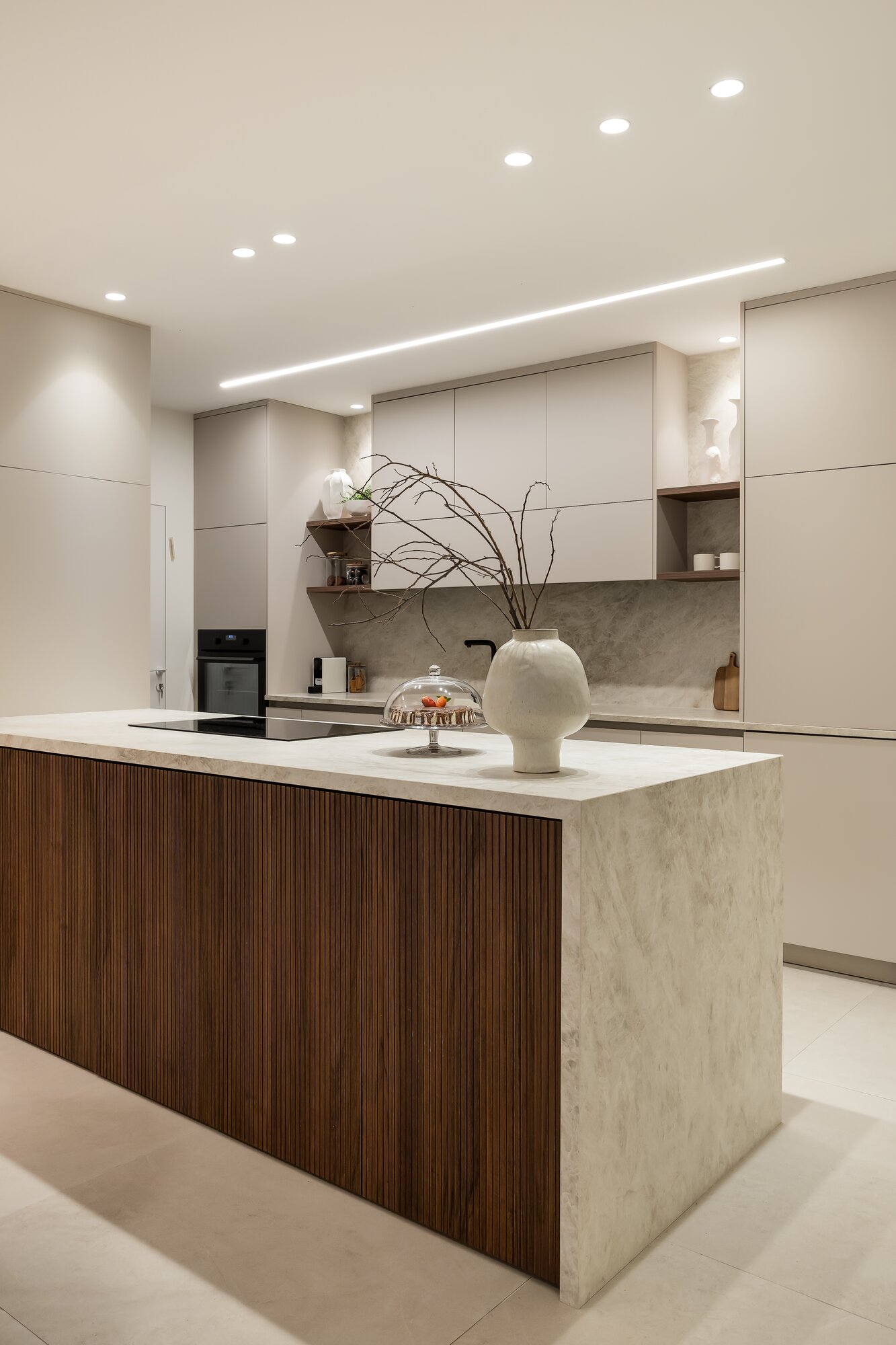 Cocina y Comedor en Penthouse - interior design project example 5 by TwoDesign Israel