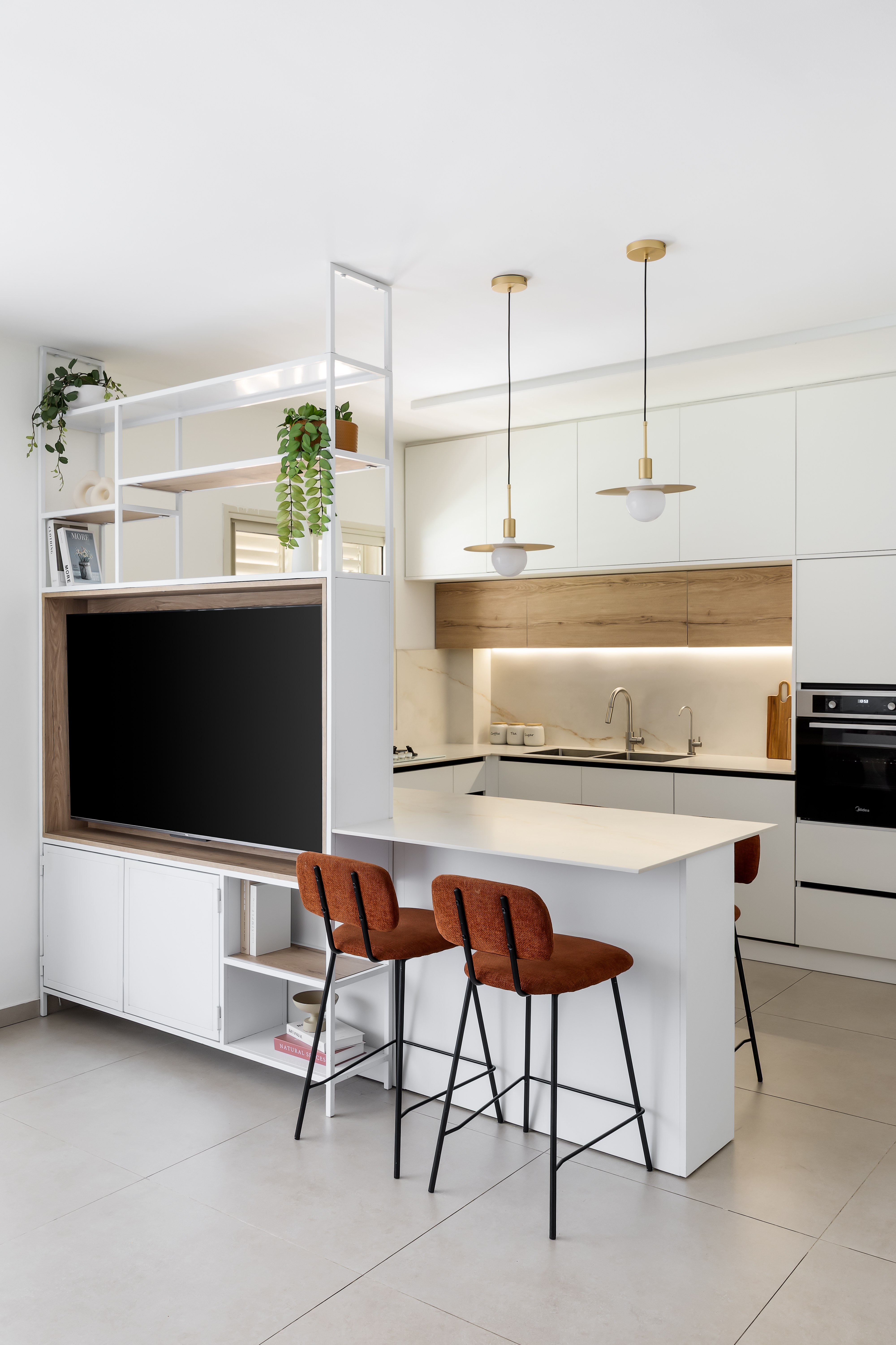 Espacio Abierto Contemporáneo - interior design project example 2 by TwoDesign Israel