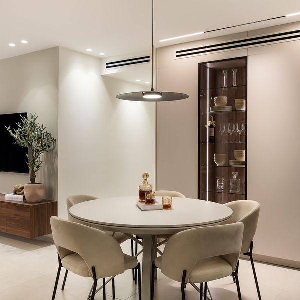 Kitchen island detail designed by TwoDesign